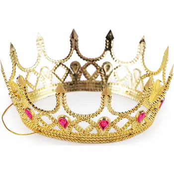 Karnevalový doplněk StoklasaKrálovský koruna zlatá