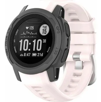 eses Silikonový řemínek pro Garmin Instinct 2S - Světle růžový