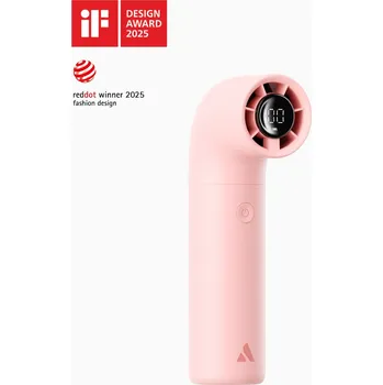 Domácí ventilátor Aecooly Aero: Ruční Ventilátor Barva: Růžová