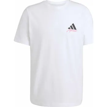 Pánské tričko Pánské tričko s krátkým rukávem adidas MESSI ICON G T bílé JM8947 - M | UK 12 | US 12,5