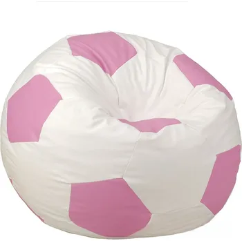 Taburet Dětský taburet MÍČ 40 cm - bílá + vřesová