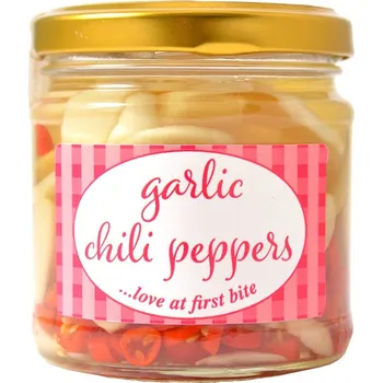 Omáčka KimchiLove Nakládaný chilli česnek, 180 g