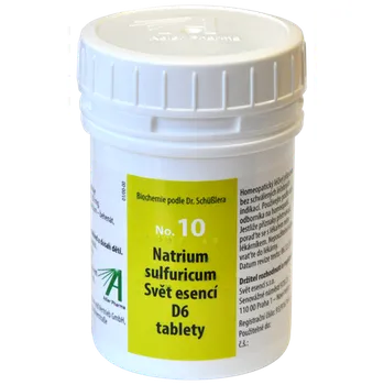 Zdraví Adler Pharma č.10 Natrium sulfuricum 1000 tablet