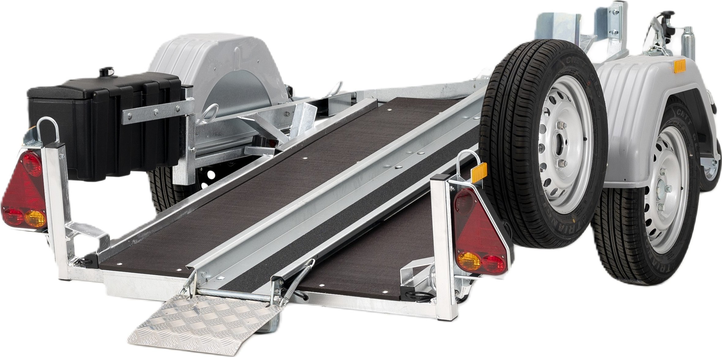 Sklopný přívěs pro motocykl Debon MOTO 1®, 250x90, 750 kg