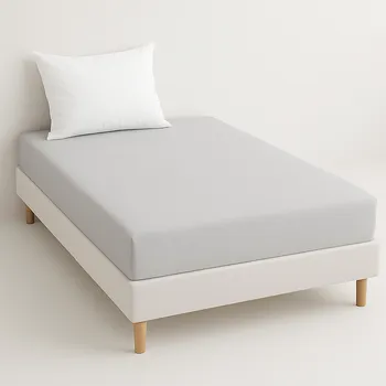 Prostěradlo BF-JERSEY prostěradlo EXCLUSIVE 180x200 cm- světle šedé