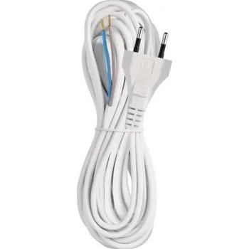 Napájecí kabel Kabel napajecí PVC 2× 0,75mm2, 3m, bílá
