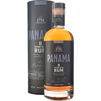 Rum 1731 Panama 8YO Rum 46% 0,7l (dárková tuba)