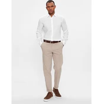 Pánská košile Paul&Shark Košile 24413322 Bílá Slim Fit 43