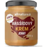 Allnature Arašídový krém jemný 500g
