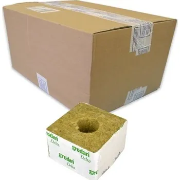 Substrát GRODAN kost.100x100x65mm s velkou dírou, box 216ks