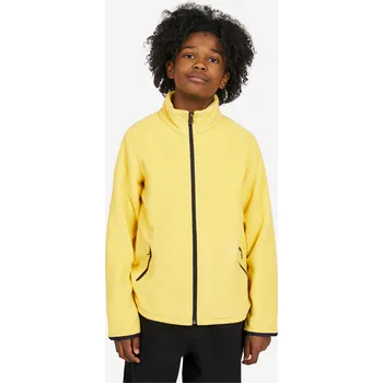 Pánská mikina DECATHLON Dětská fleecová mikina na plavbu Sailing 100 5-6 LET ŽLUTÁ