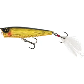 Umělá nástraha Westin Wobler Spot-On Popper Floating Gold Chrome 6,5 cm 7 g