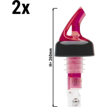 Náhradní díl pro kávovar G.Gastro (2 Kusy) Odměrka - 35 ml - červená