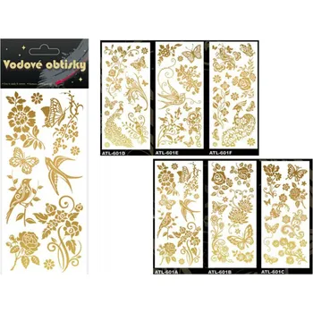 Výtvarná sada IMPAP Obtisky vodové 10x22cm