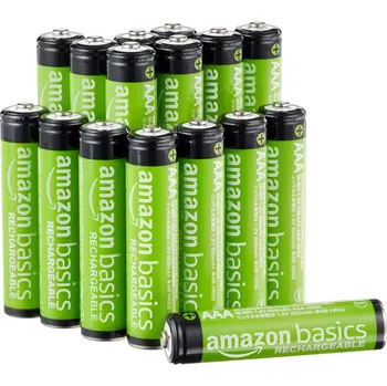 Článková baterie Amazon Basics AAA NiMH Performance dobíjecí baterie 800 mAh 16 kusů