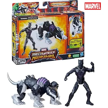 Figurka Marvel Mechasaurs – Black Panther a Sabre Claw