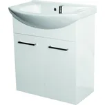 Olsen Spa Rino Umyvadlová kříňka s umyvadlem 65 cm, bílá, OLNRINO265+OLKE6065