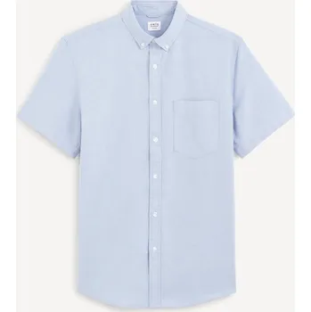 Pánská košile Celio Košile regular Daxfordmc 1134067 Modrá M