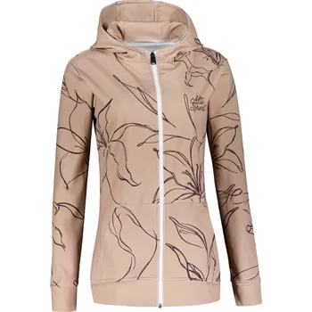 Dámská mikina Dámská funkční mikina na zip premium ALTISPORT VOJ/ALW100MI02 HNĚDÁ XXXL