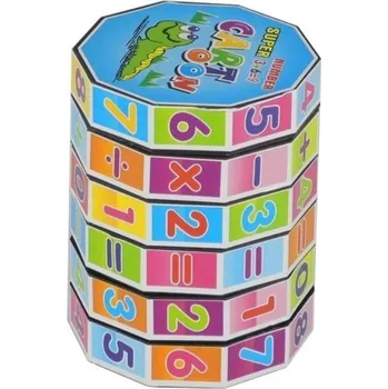 Výuková hračka Hütermann Barevný váleček pro učení - počítání a rozpoznávání čísel