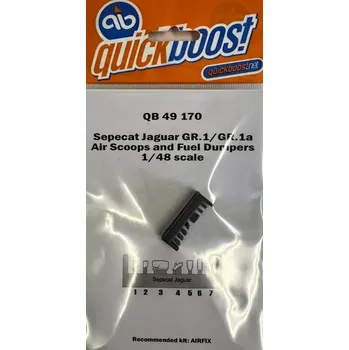 Plastikový model Quickboost 1/48 Jaguar GR.1/GR.1a air scoops and fuel dumpers