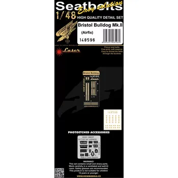 Plastikový model HGW 1/48 Seatbelts Bristol Bulldog Mk.II (AIRF)