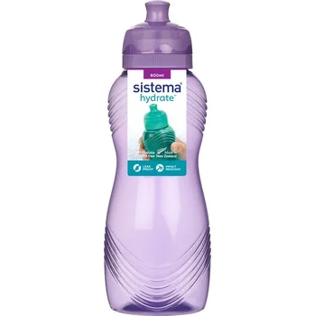 Láhev Sistema Láhev na pití Wave 600 ml Barva: misty purple