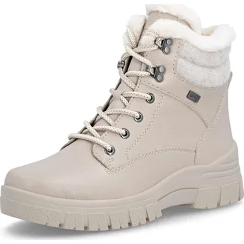 Dámské kozačky Rieker Dámská kotníková obuv REMONTE D0E71-60 béžová W5 44