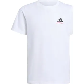 Chlapecké tričko Adidas Dětské tričko MESSI Icon white velikost: 140