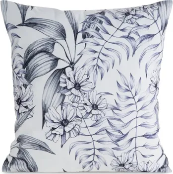 Povlečení Povlak na polštář MINK 30 bílá / šedá