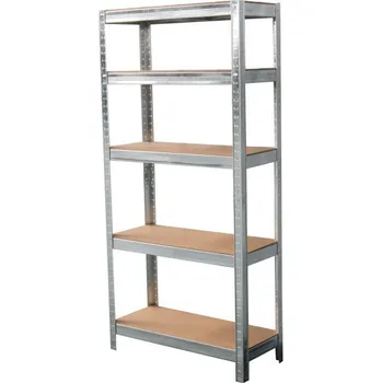 Příslušenství ke karavanu Regál 5patrový pozink., nosnost jedné police 175kg, š90cmxh40cmxv180cm