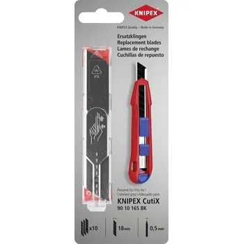 Pracovní nůž Knipex 90 10 165 E02 Náhradní čepele pro nůž 90 10 165 BK (10 ks) 119 mm
