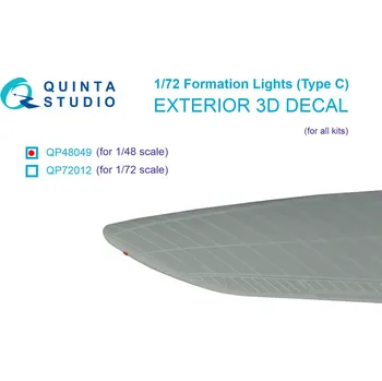 Plastikový model Quinta studio 1/48 Formation Lights (Type C)