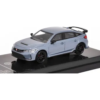 autíčko Honda Civic Type R FLC 2023 šedá 1:64 RHD Pravostranné Řízení - PARAGON Models Honda Civic R FL5 2023 - kovový model auta 1/64