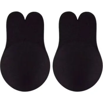 Podprsenka Syvela 8153 silikonové krytky na bradavky černé - B