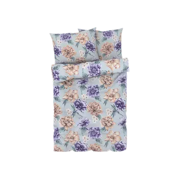 Povlečení LIVARNO home Ložní povlečení z mikrovláknitého saténu, 200 x 220 cm, 70 x 90 cm (barevná)