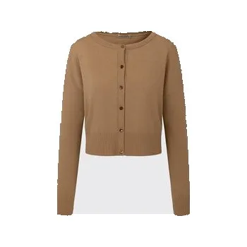 Dámský svetr MARI PRETI Kardigan Willow Hnědá Regular Fit S