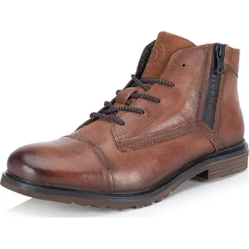 Pánská zimní obuv Bugatti Pánská kotníková obuv BUGATTI A0U3L-6300 hnědá W5 42