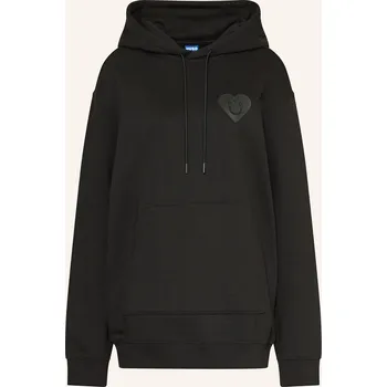 Dámská mikina Hugo Dámská Mikina S Kapucí Dejandra, černá, 38