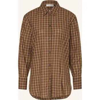 Marc O'polo Dámská Košilová Halenka, tmavě hnědá / hnědá /...