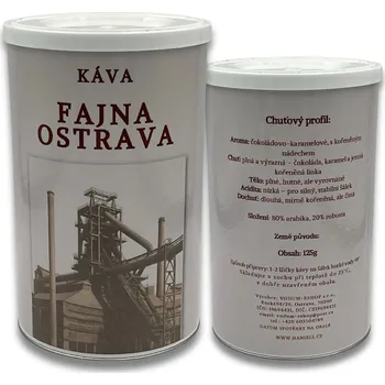 Koření Dárková káva Fajna Ostrava – silná směs pro milovníky Ostravy NE