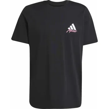 Pánské tričko Pánské tričko s krátkým rukávem adidas MESSI ICON G T černé JM8948 - XL | UK 1 | US 1,5