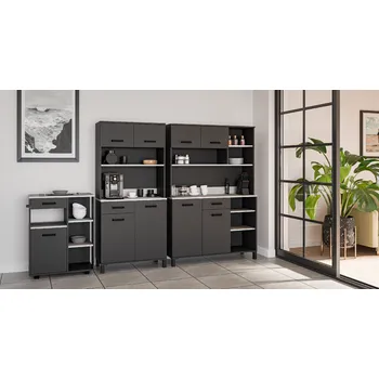 Kuchyňská linka Sestava Linda Barva korpusu: Antracit