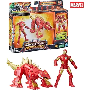 Figurka Hasbro Marvel Mechasaurs – Iron Man a Iron Stomper 10 cm