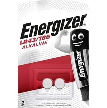 Článková baterie Energizer Alkaline knoflíková baterie LR43/186/2 (2ks)