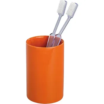 Dávkovač mýdla WENKO Polaris Kelímek, oranžový, keramika