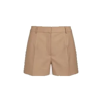 MARI PRETI Bermudy Woolheaven Hnědá Regular Fit M