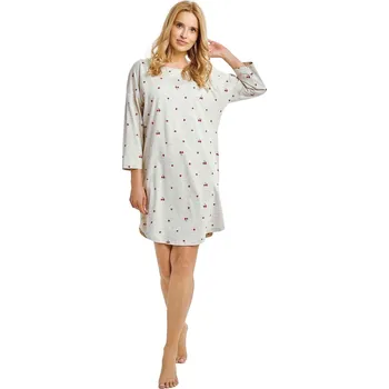 Dámská noční košile Noční košile TARO ADELE 3431 melanž XL 0