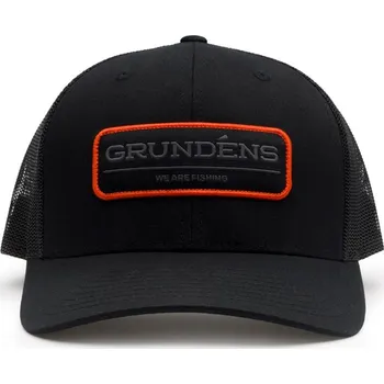 Kšiltovka Grundéns Grundés Kšiltovka We Are Fishing Trucker Solid Black