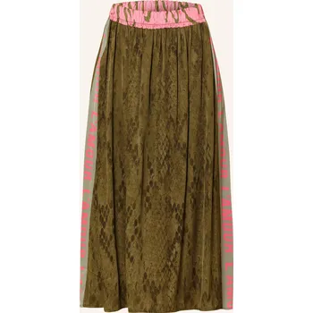 Dámská sukně Miss Goodlife Dámská Saténová Sukně, khaki, 36